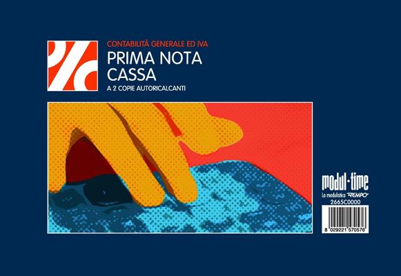 PRIMA NOTA CASSA     2/C 210X150 50X2   CAD